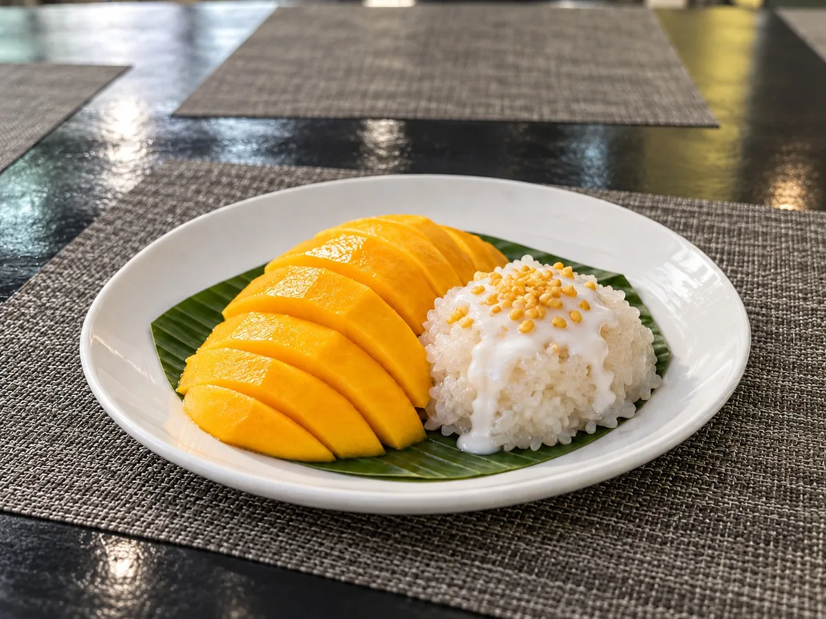 Mango sticky rice
